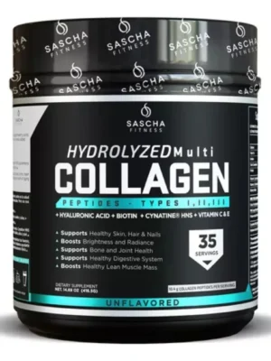 Colágeno Hidrolizado – Sascha Fitness (35 servicios).