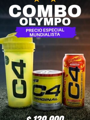 Combo C4 Original pre entreno + Bebida C4 + Shaker