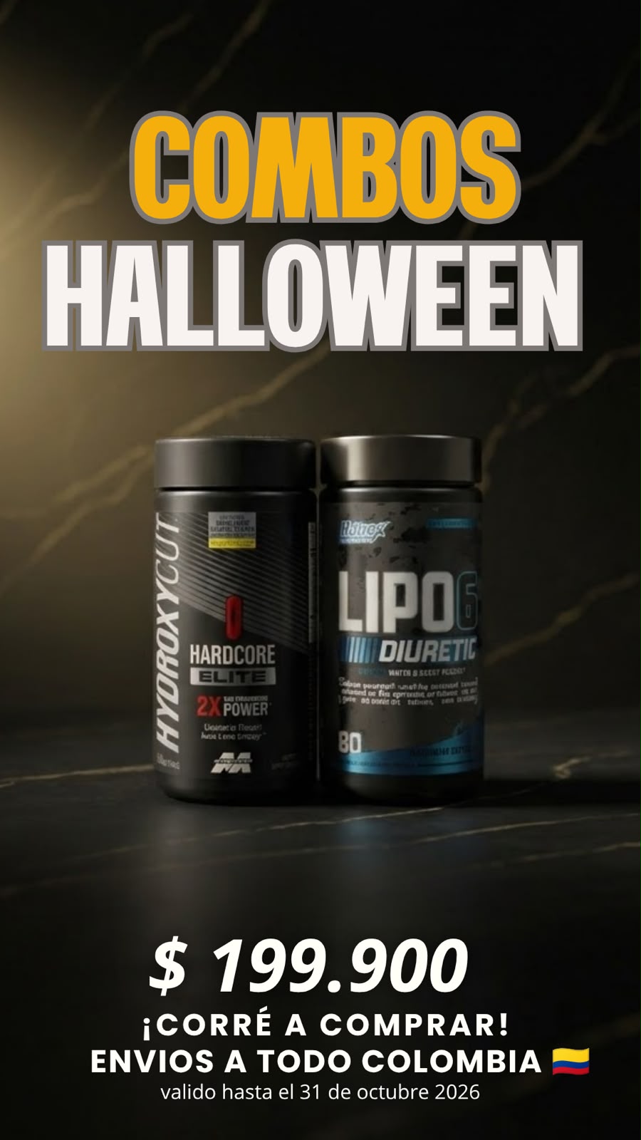 Combo Halloween Quemador Hydroxycut + Lipo-6 Diuretic Nutrex